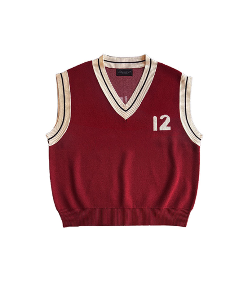 BENECIA 12 Twelve Vest - Red Wine