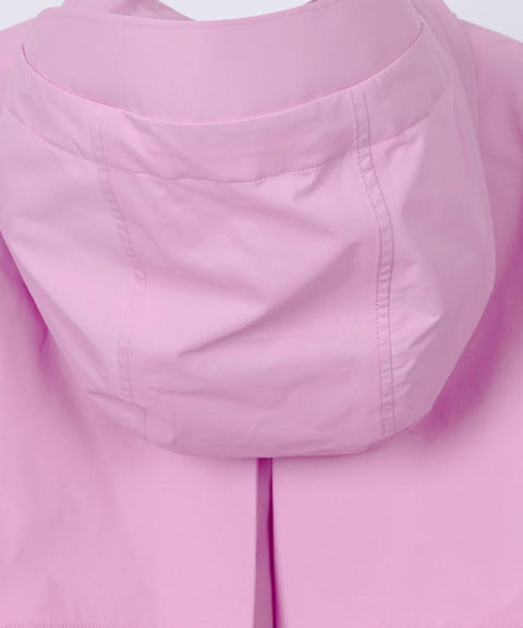 CREVE NINE: Poncho Rain Jacket - Pink