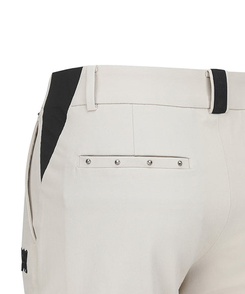 [Warehouse Sale] ANEW Golf: Men Side Banding Point Long Pants - Navy