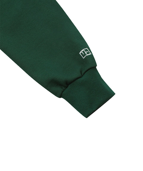 MACKY Golf: Golf Round Patch Sweatshirt - Green