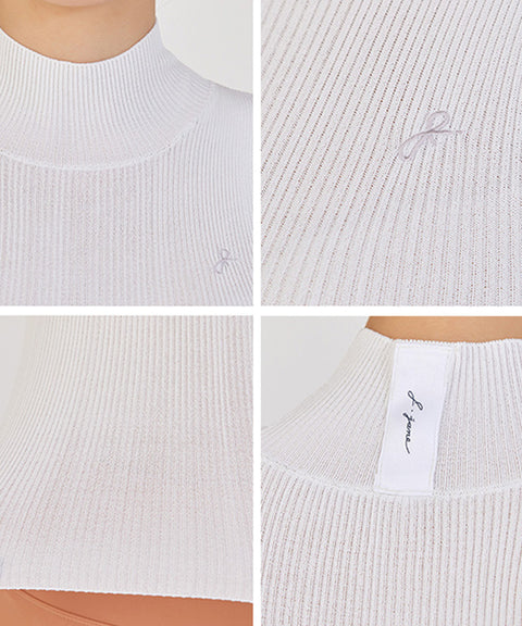J.Jane Summer Sleeveless Knit - White