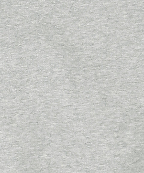 AVEN V-neck Semi-Crop Sweatshirt - Melange Gray