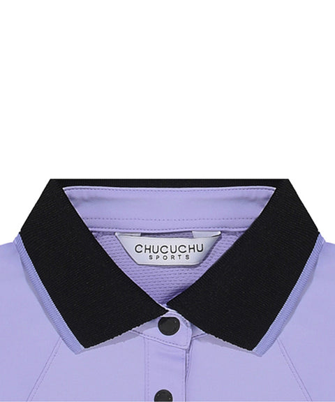 CHUCUCHU Ready Knit Collar Sleeveless - Violet