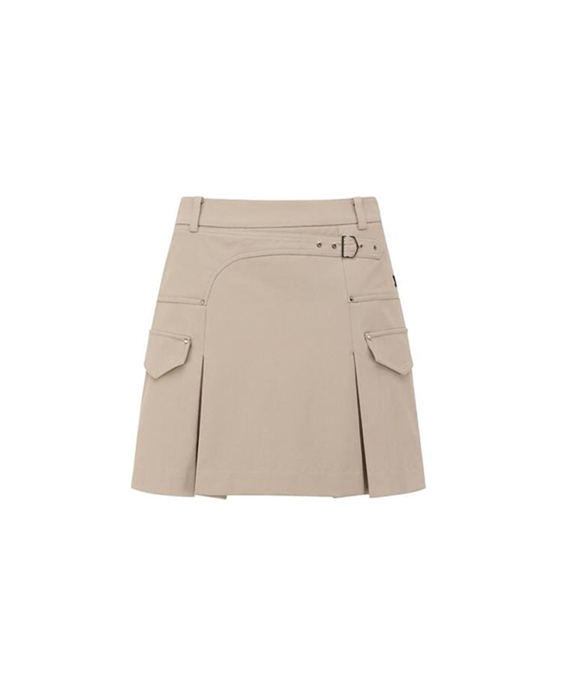 Anew Golf Women's SP Incision Skirt - Beige