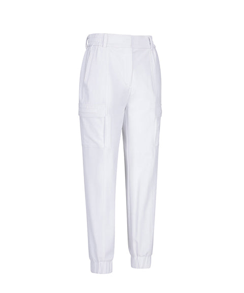 [Warehouse Sale] W Pocket Point Jogger  L/Pt - White