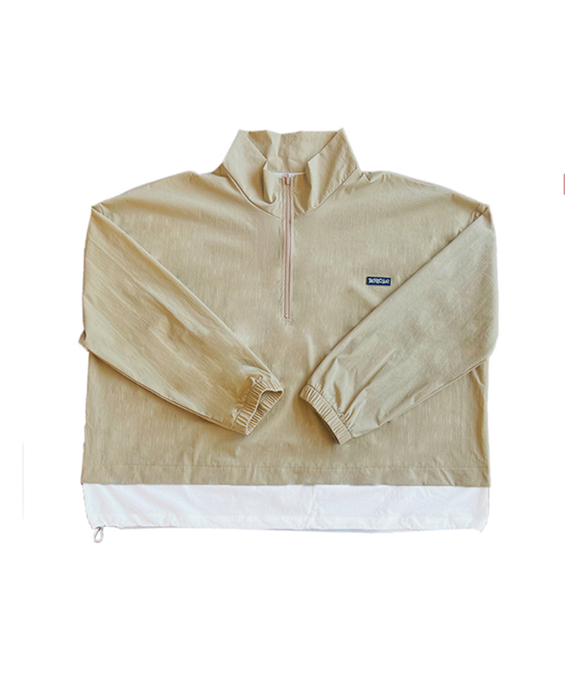 BENECIA 12 Half Anorak - Beige