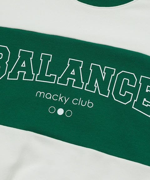 MACKY Golf: Balance Sweatshirt - Green