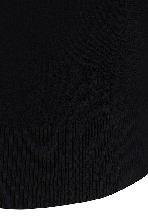 Men's FA Flower Pattern Sweater - Black