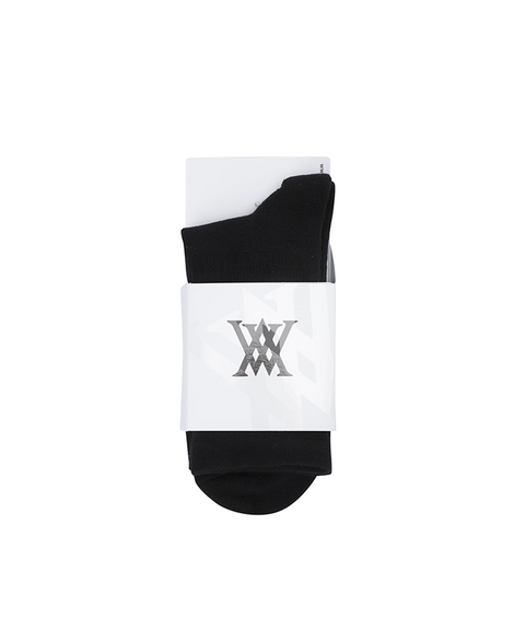 Men's Logo Socks - Black