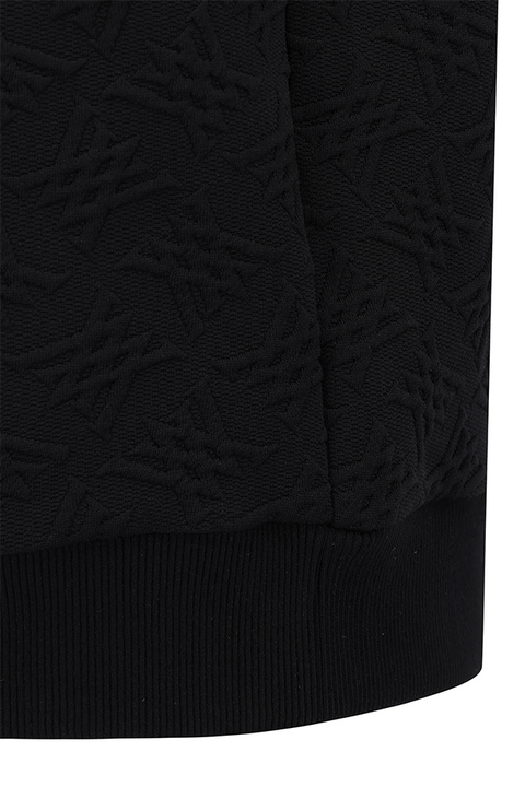Men's FA Logo Pattern Jersey Vest - Black