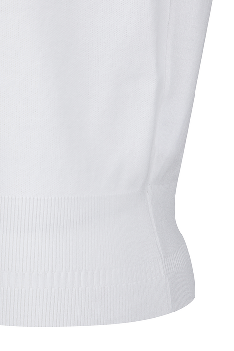 Women's FA Logo Pattern Sweater - White