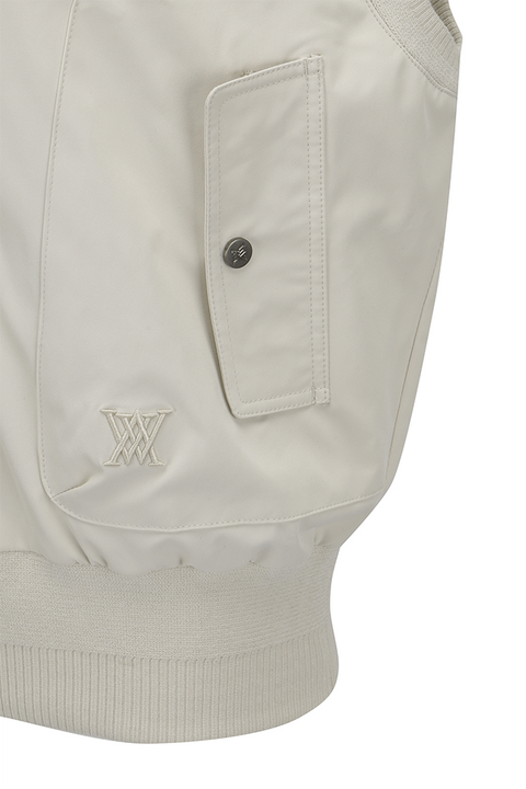Women's FA Hooded Vest - Light Beige