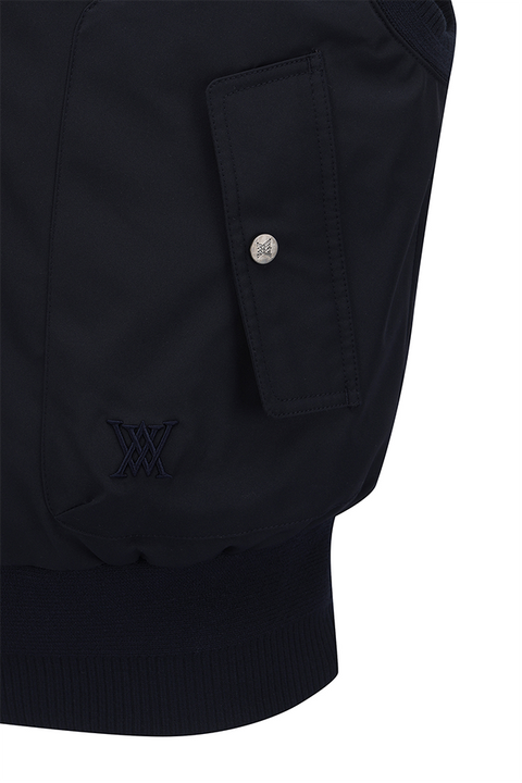Women's FA Hooded Vest - Navy