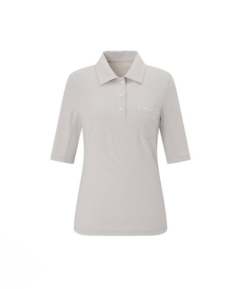 Monday Flow Classic Half Sleeve Top - Light Beige