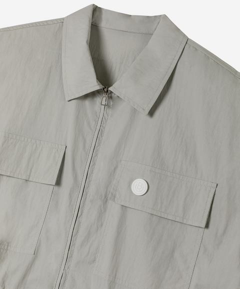 OBER Golf Cotton Short Sleeve One Piece - Gray