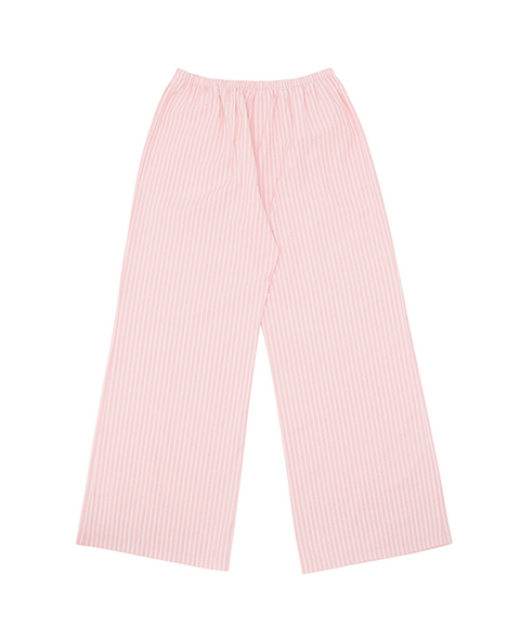 PIV'VEE Easy Stripe Pants - Bubble Pink