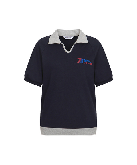 Monday Flow Golf Club Top - Navy