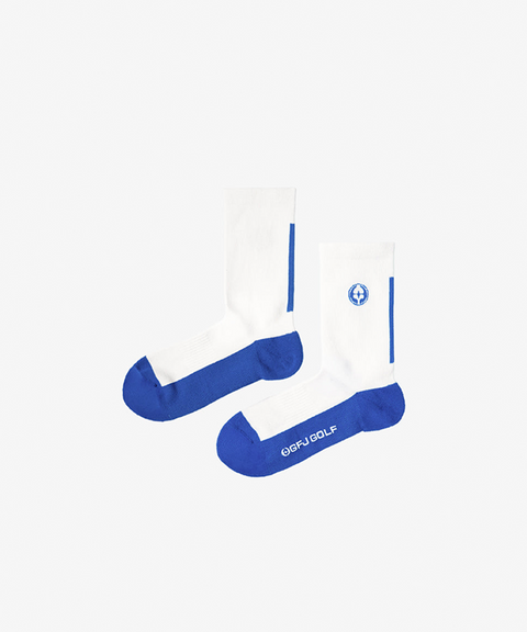 GFJ Golf Women's Colour Block Crew Socks - 3 Colors