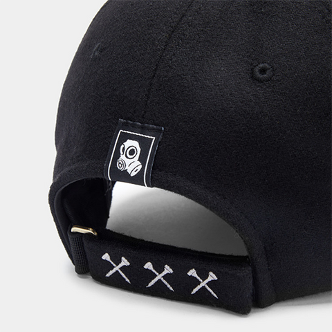 Jamie West Alex Wool Ball Cap - Black