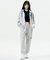 Jamie West Club Hoodie Applique Zip-up - Grey