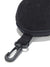 Jamie West Corduroy Trucker Ballcap Keyring - Black