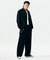 Jamie West Corduroy Three Tuck Wide Pants - Black