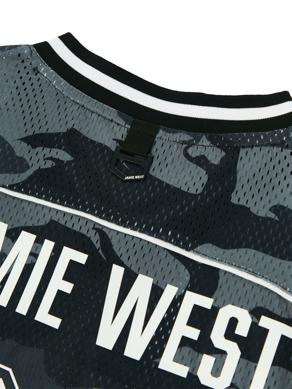 Jamie West No.99 Vneck Mesh Camo T-Shirts - Black– Sokim