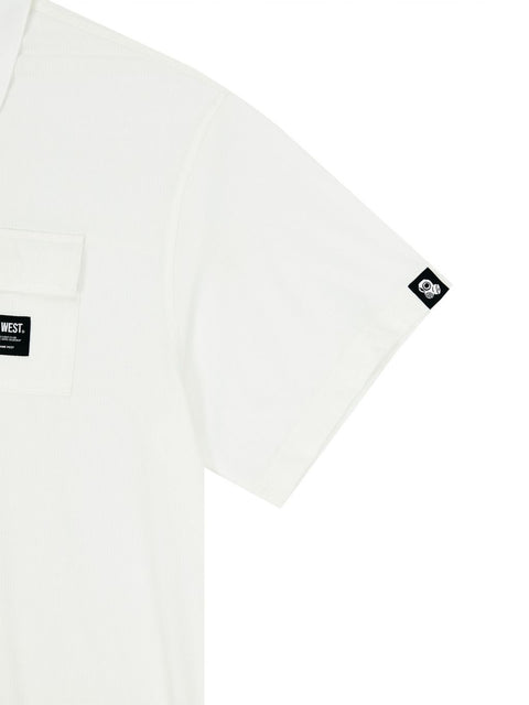 Jamie West Performance Pocket P-Shirts- White