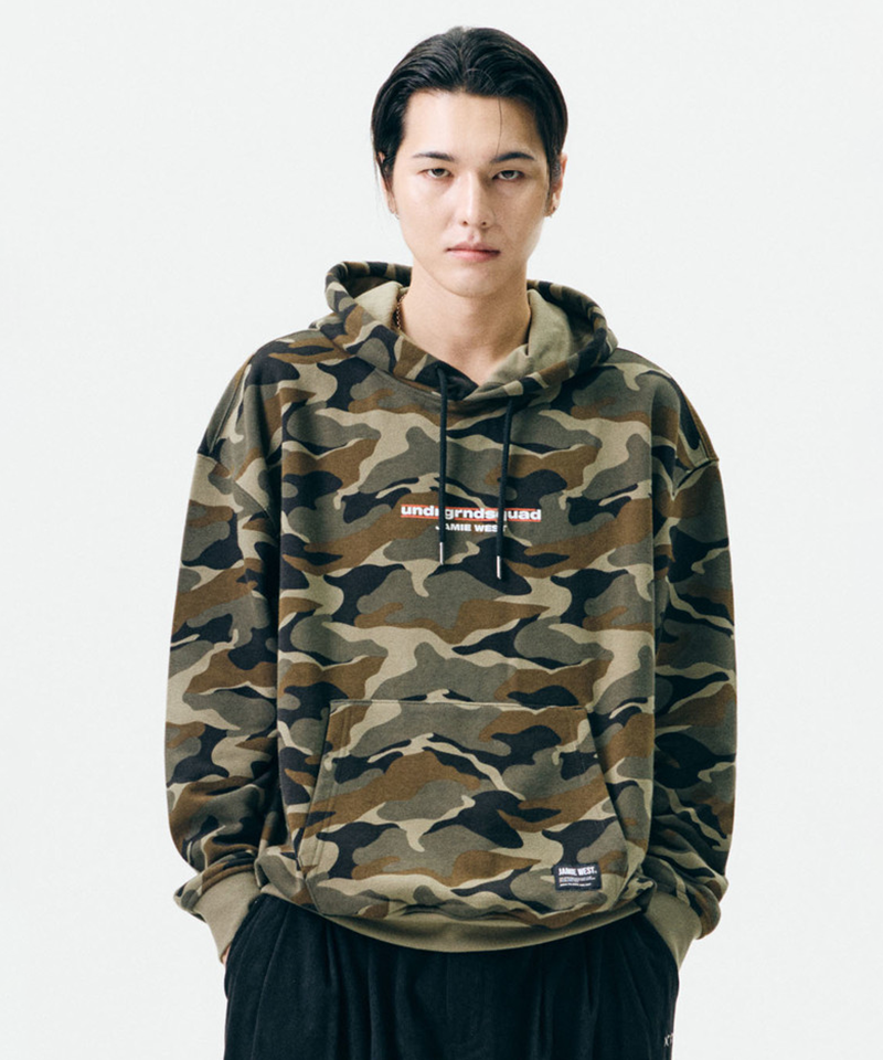 Jamie West UNDRGRND Hoodie Sweatshirts - CAMO