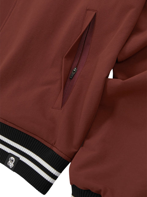 Jamie West Underground Stadium Jacket -  Burgundy