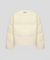 KANDINI Goose Down Wool-Blend Panel Jacket - Cream
