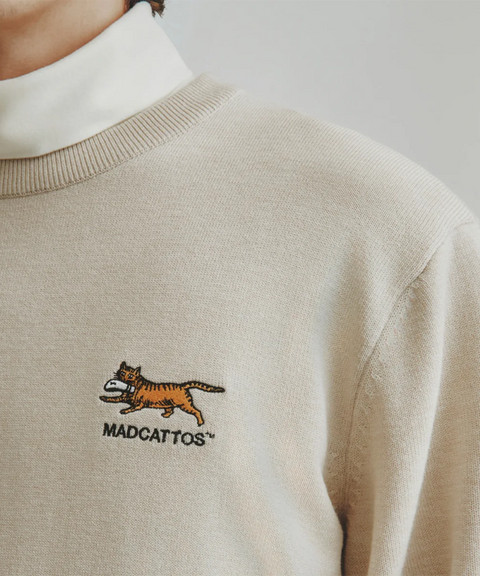 MCC Men's Crew Neck Sweater - Oatmeal