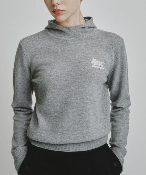 MCC Women's Hooded Sweater - Melange Grey