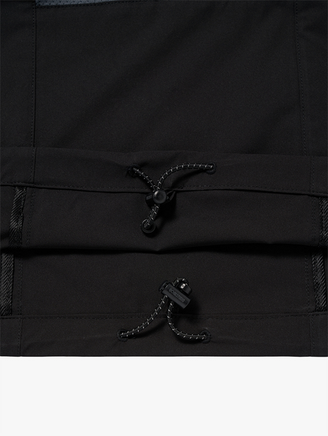 Goal Studio Men's Essential Stretch Wind Pullover - Black