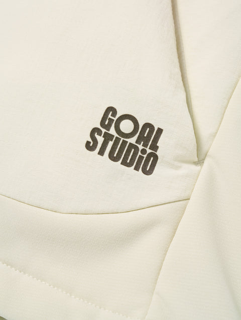 Goal Studio Women's Lightweight Padded Jacket - Cream
