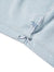 Goal Studio Women's Terry Fleece Cropped Full Zip-Up Hoodie - Sky Blue