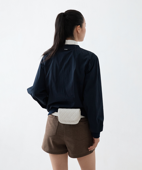 FORDI Wind V-Neck Man-To-Man - Navy