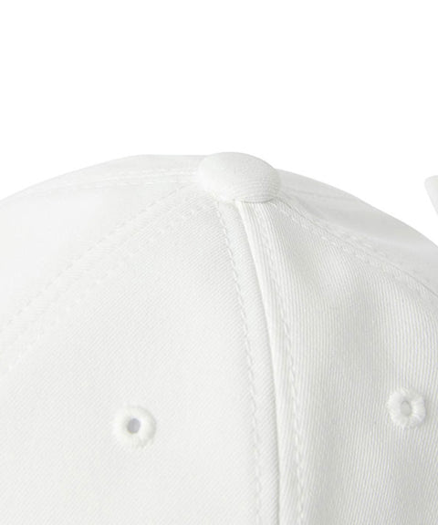 Monster G Ribbon Wide Ball Cap - White