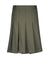 LE SONNET Minimal Pleats Skirt - Khaki