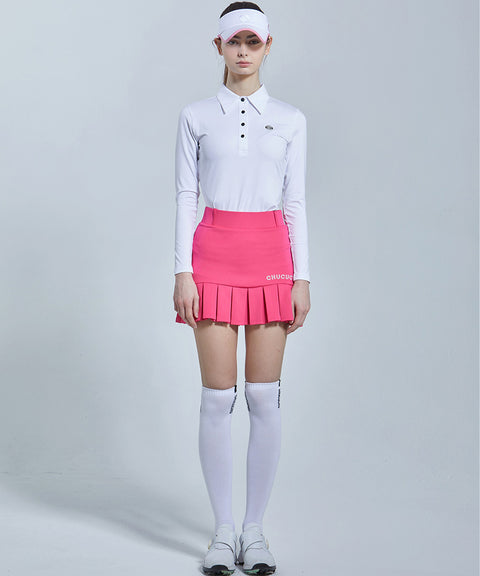 CHUCUCHU Jersey Pleated Skirt - 3 Colors