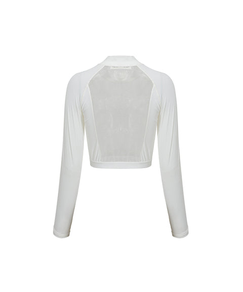 Anell Golf Coolness Mesh Polar Top - White