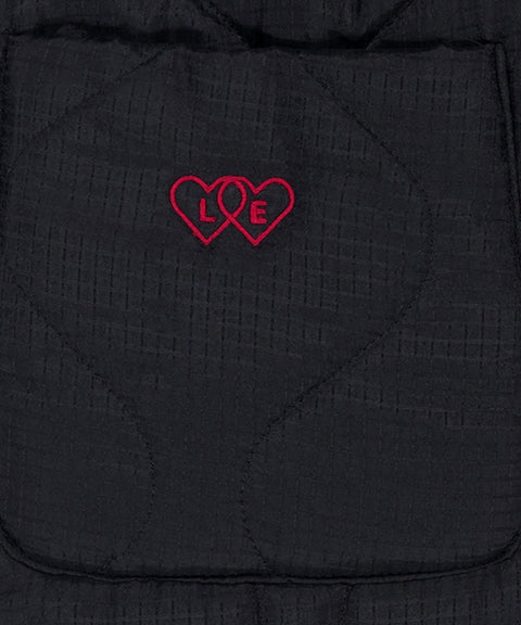 LE SONNET Quilted Pants - Black
