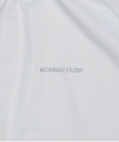 Monday Flow Two-Way Windbreaker - White
