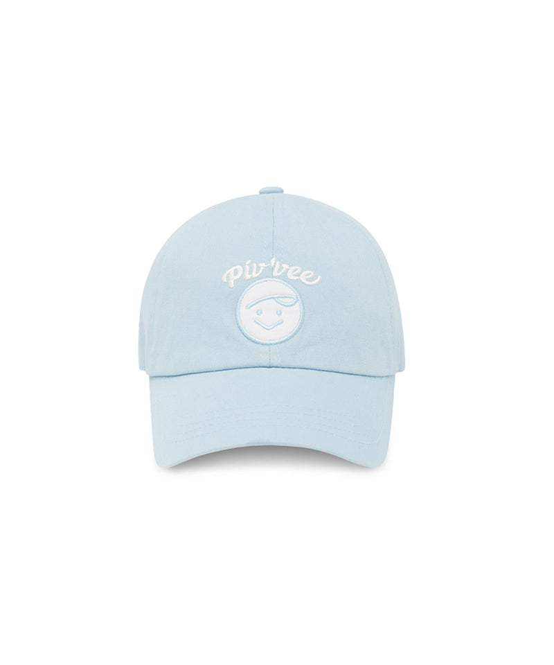 PIV'VEE Calivee Applique Ball Cap - Airy Blue