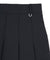 LE SONNET Minimal Pleats Skirt - Black