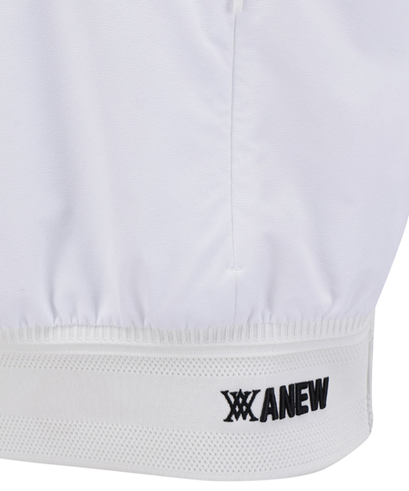 ANEW Golf Women's SM Short Sleeve Anorak Jacket - White