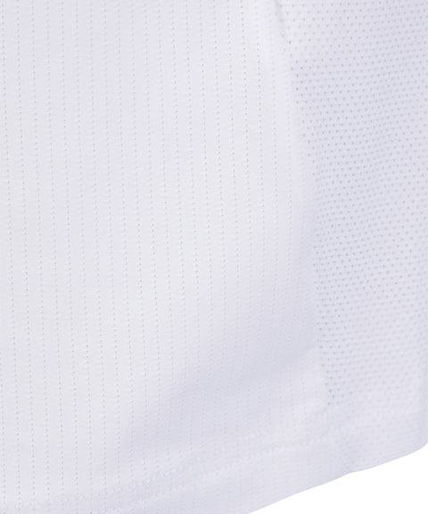 ANEW GOLF Men's SM Knit Collar Short T-Shirt - White
