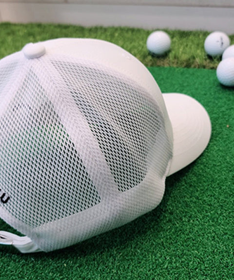CHUCUCHU Wappen Mesh Ball Cap (Unisex) - Black