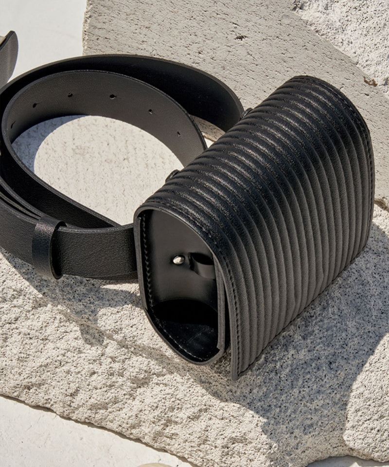 Anell Golf Boy Belt Bag - Black