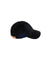 CREVE NINE: Script Logo Corduroy Ball Cap - Black
